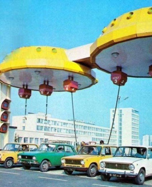Уникальные заправки СССР