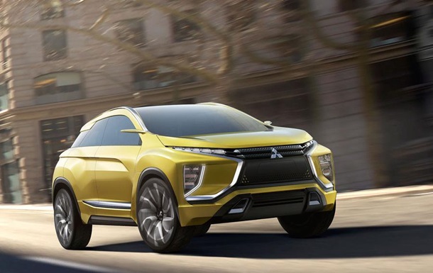 Mitsubishi показала электрический кроссовер eX