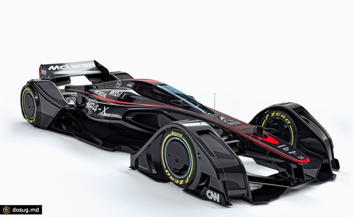 Концепт гоночной машины McLaren Honda MP4-X