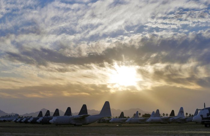 Davis-Monthan Air Force Boneyard – крупнейшее в мире кладбище самолетов