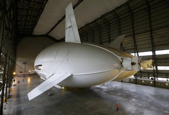 Самое большое воздушное судно – дирижабль Airlander 10