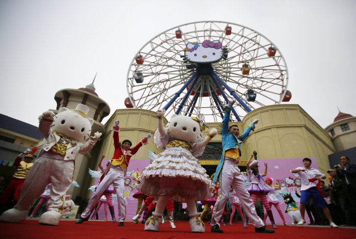 Первый тематический парк «Hello Kitty» в Китае
