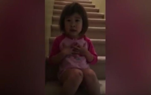 Видео 6-летней девочки, пытающейся помирить родителей, стало хитом