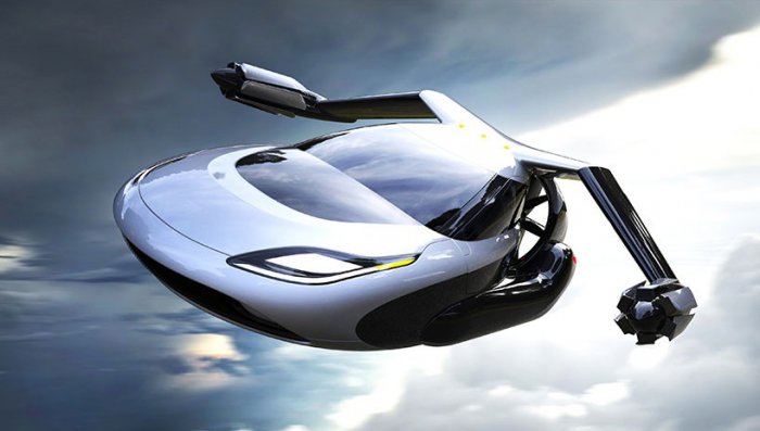 Новый концепт летающего автомобиля Terrafugia T-FX с автопилотом