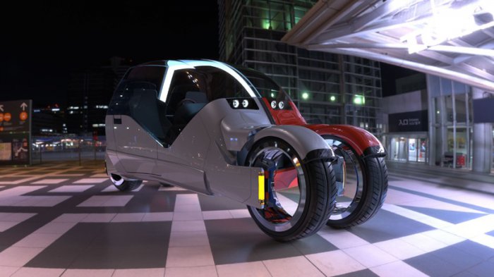 Lanesplitter – автомобиль из двух мотоциклов