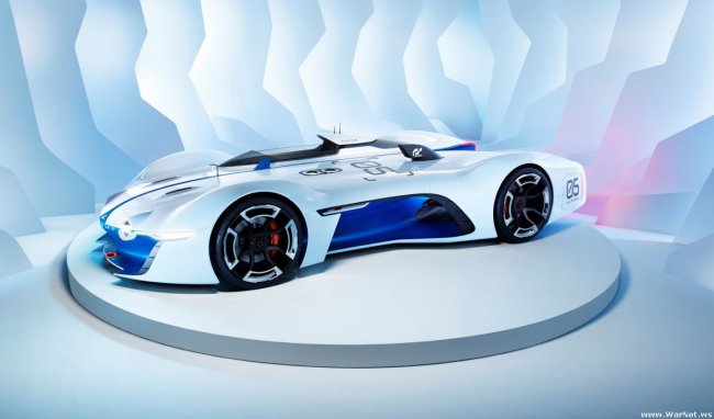 Реальный спорткар Alpine из игры Gran Turismo от Renault