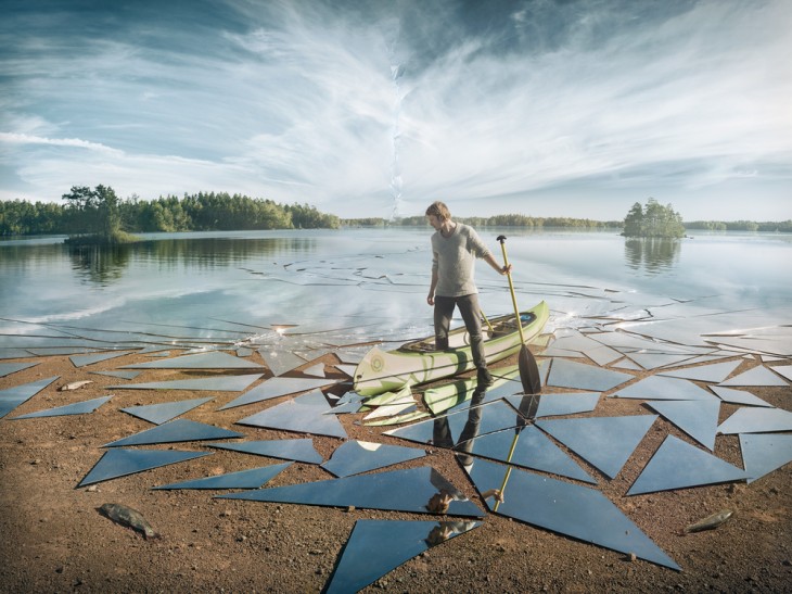 Новые сюрреальные фотоманипуляции Erik Johansson