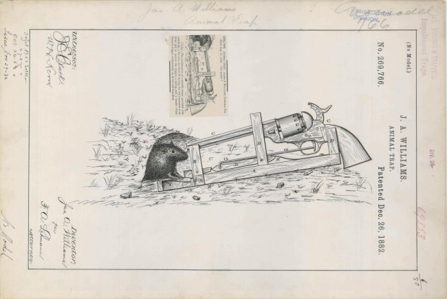 Мышеловка 1882 года выпуска