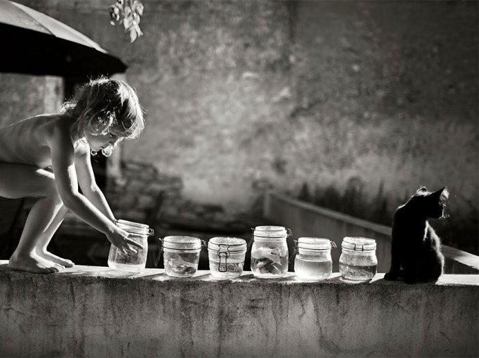 Семейные черно-белые фотографии Алена Лябуэля (Alain Laboile)