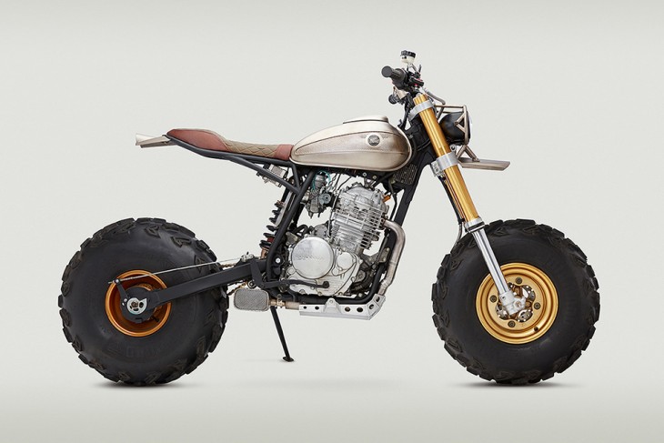 Кастом кроссового мотоцикла Honda XR650L