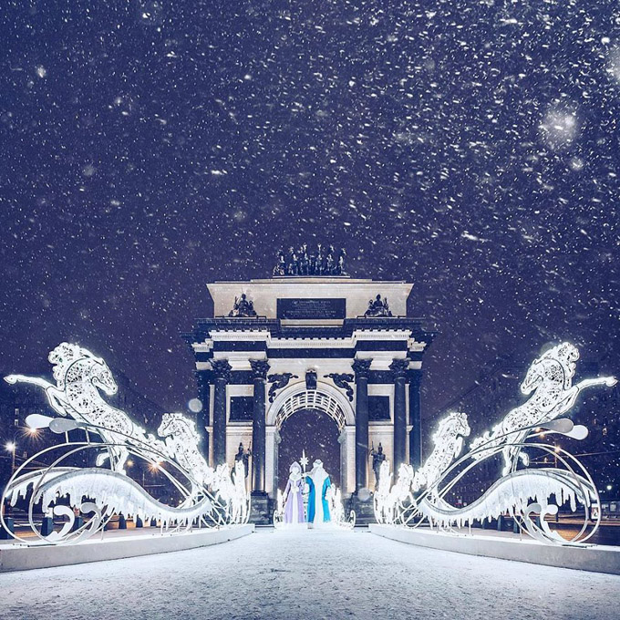 Москва Ольги Мелекесцевой