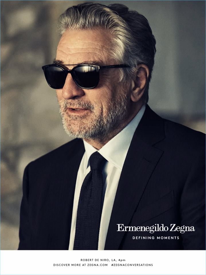 Роберт де Ниро для Ermenegildo Zegna