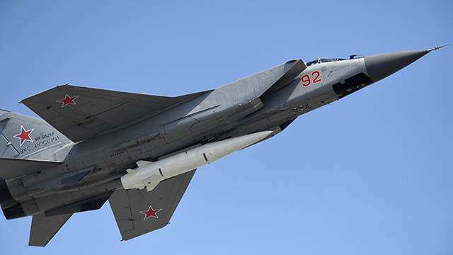 Самолет МиГ-31 разбился в Нижегородской области
