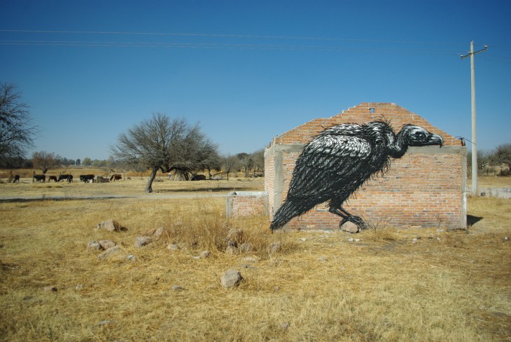Уличные зарисовки бельгийца Roa