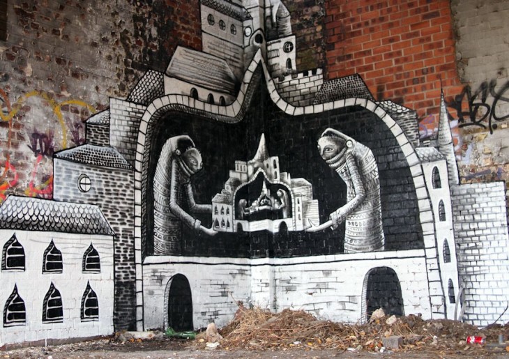 Phlegm – карикатурист в прошлом и уличный художник сегодня