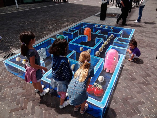 Уличные 3D-рисунки проекта «Planet Streetpainting»