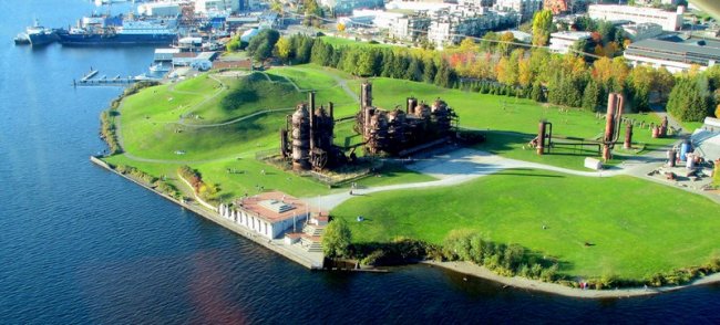 Старый завод стал парком