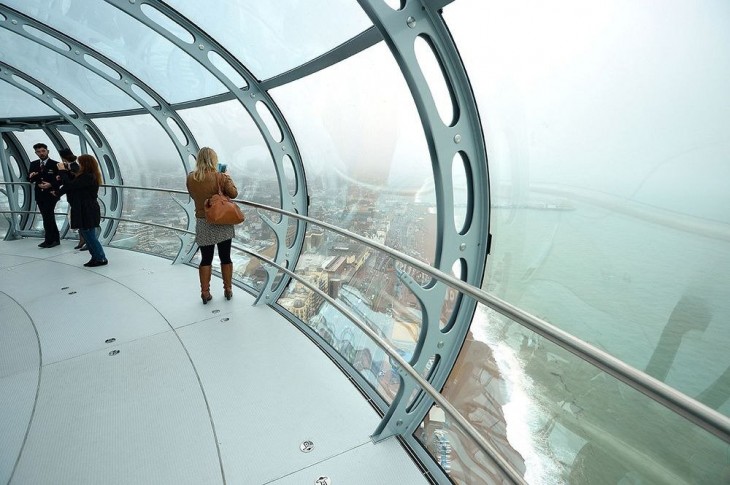 Самая тонкая в мире смотровая башня The British Airways i360