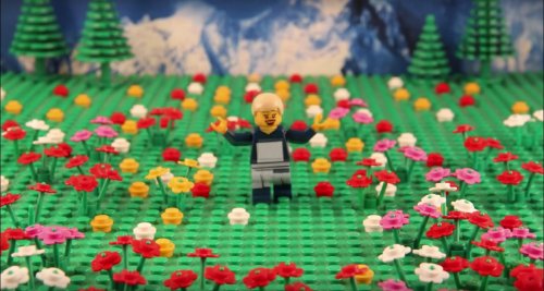 Известные сцены из фильмов блестяще воспроизведены из LEGO