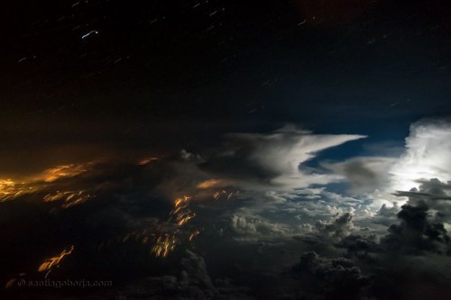 Завораживающие фотографии, сделанные из кабины пилотов