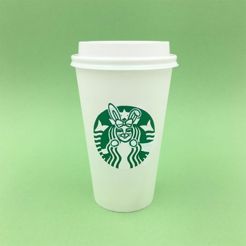 Забавные рисунки на стаканчиках Starbucks