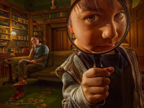 Сюрреалистические фотоманипуляции Эдриена Соммелинга