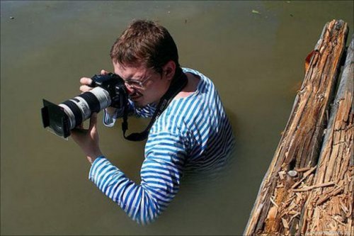 Смешные фотографы за работой
