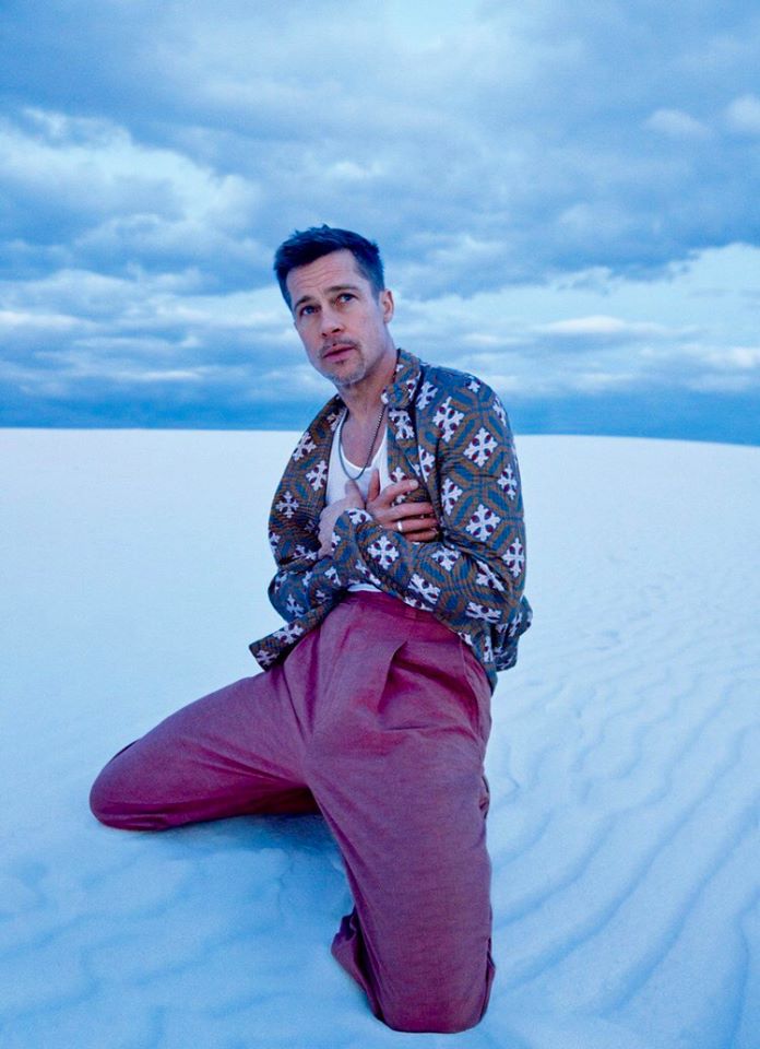 Брэд Питт в фотосессии для GQ Style Magazine