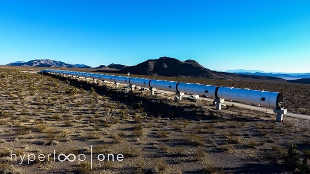 Построена часть пути для сверхскоростных Hyperloop
