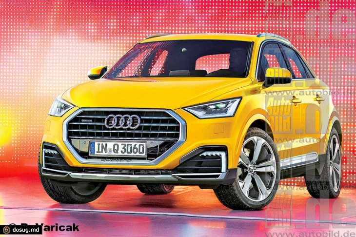 В Интернете появились первые рендеры 2018 Audi Q3