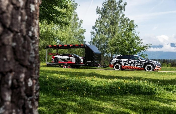 Прототип Audi e-tron на Worthersee