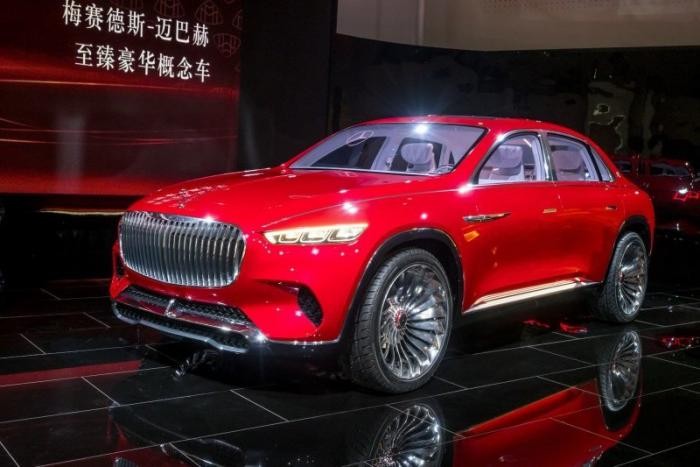 Vision Mercedes-Maybach - электрический седан-кроссовер
