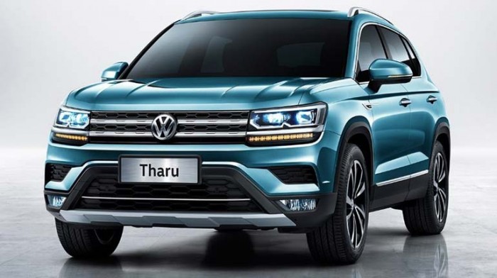 Volkswagen опубликовал первые фотографии народного кроссовера Volkswagen Tharu