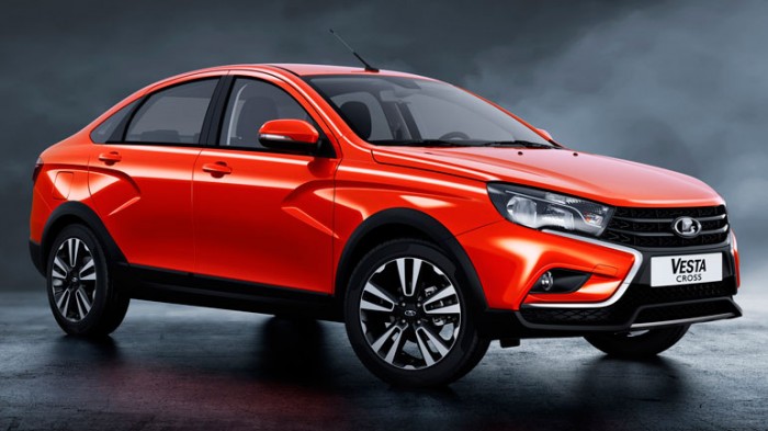 Опубликован первый тест-драйв седана Lada Vesta Cross