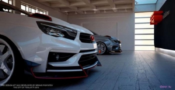 Российские дизайнеры представили тюнинг для LADA VESTA за 100 тысяч рублей
