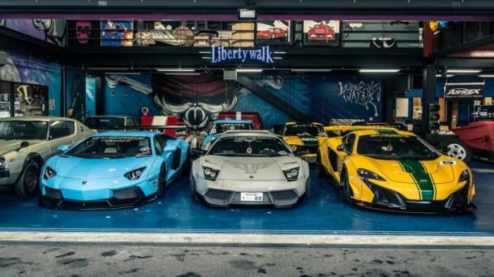 Самый крутой тюнинг из Японии: штаб-квартира Liberty Walk
