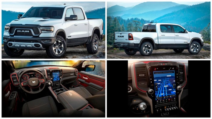 Dodge Ram 1500 Rebel 12 2019 года полностью раскрыт