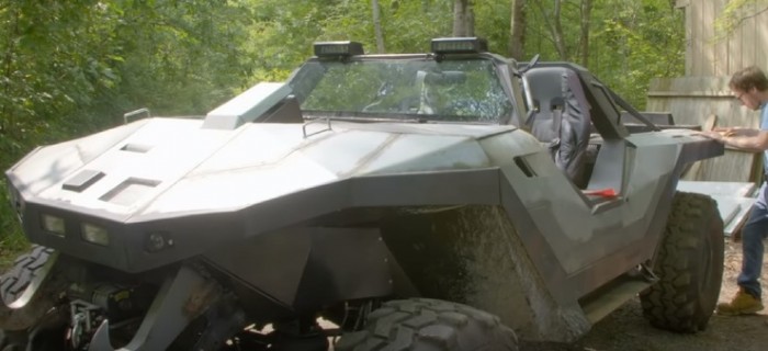 Фанат Halo построил настоящий джип Warthog