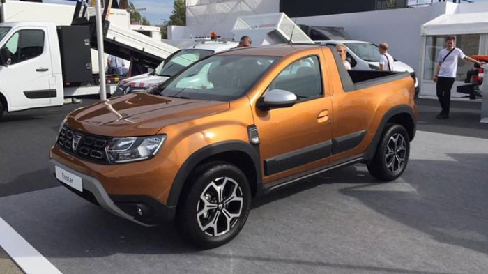 Новый Dacia Duster превратили в пикап
