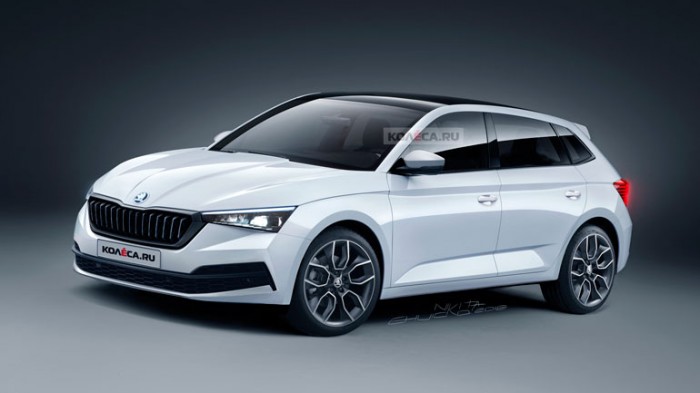 Появились новые изображения Skoda Rapid Spaceback