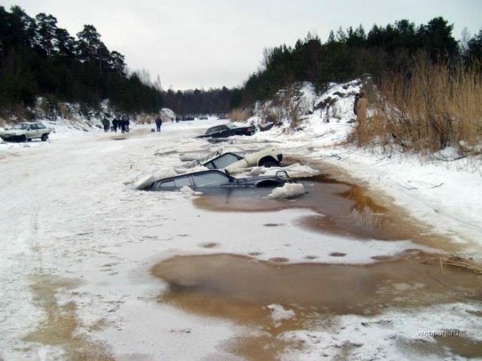 Парковка на озере