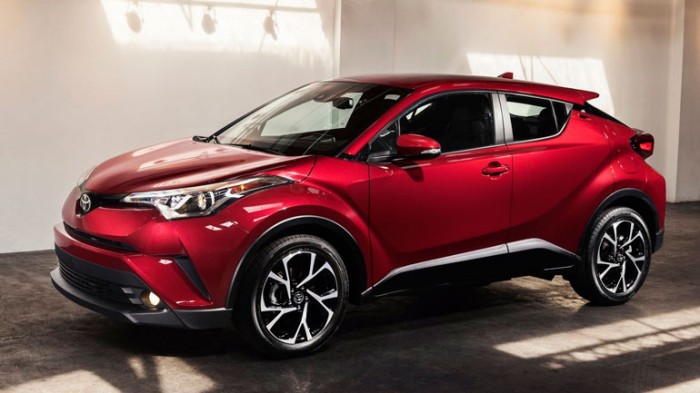 Toyota отозвала в России более 400 автомобилей Toyota C-HR