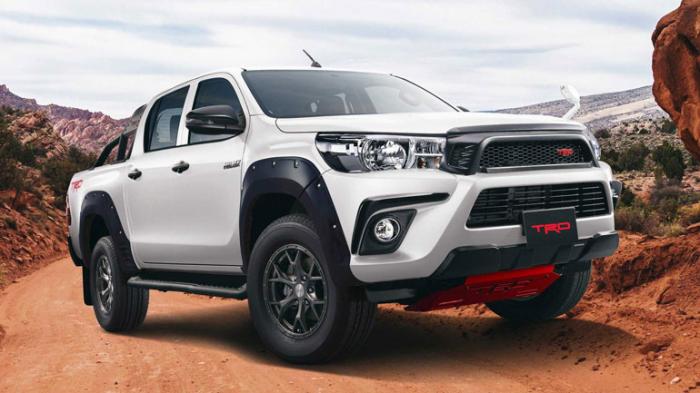 Подразделение TRD представило доработанный пикап Hilux Black Rally Edition