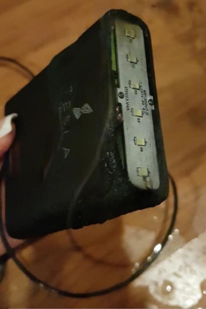 PowerBank взорвался во время первой зарядки