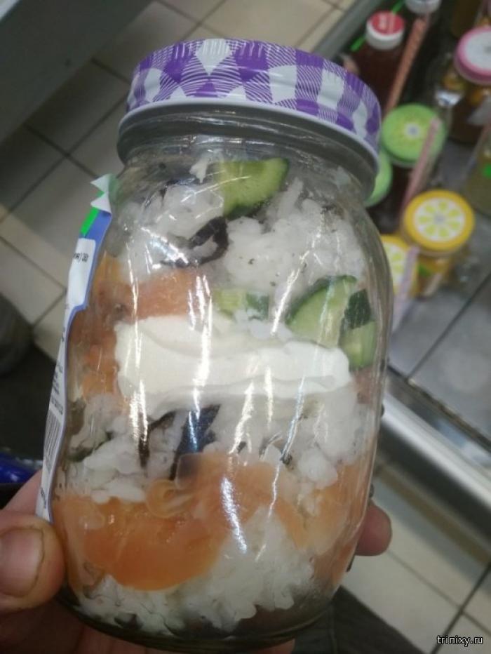 Салат из суши? Это как?