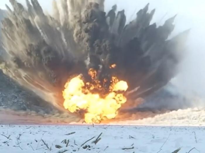 Взорвали Бурейское водохранилище в Амурской области