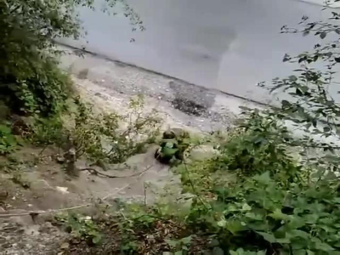 Неудачная попытка выпить пива