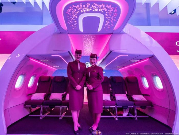 Эконом класс в самолетах Qatar Airways