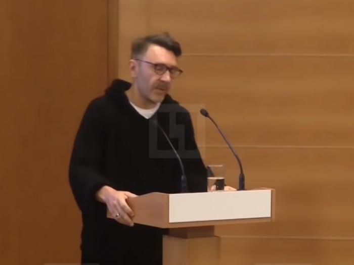 Сергей Шнуров выступил на совете по культуре в Госдуме