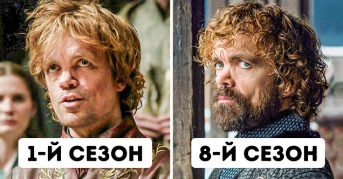 Посмотрите, как изменились герои «Игры престолов» за 8 сезонов